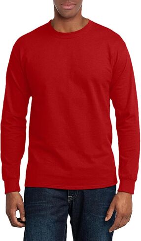 Port & Company Tall Long Sleeve 50/50 Cotton/Poly T-Shirt. PC55LST in Kuwait