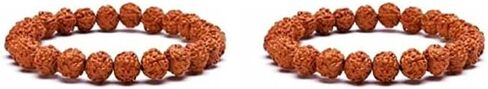 سوار IS4A Panchmukhi (5 وجه، موخي) Rudraksha سوار مرن in Kuwait