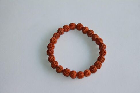 سوار IS4A Panchmukhi (5 وجه، موخي) Rudraksha سوار مرن in Kuwait