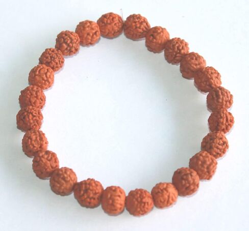 سوار IS4A Panchmukhi (5 وجه، موخي) Rudraksha سوار مرن in Kuwait