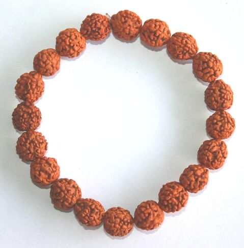 سوار IS4A Panchmukhi (5 وجه، موخي) Rudraksha سوار مرن in Kuwait