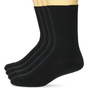 Carolina Ultimate unisex-adult Non-binding Seamless Rib Cotton Crew Socks 4 Pair Pack in Saudi Arabia
