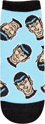 Star Trek Spock Trek Yourself Before You Wreck Yourself Juniors/Womens 5 Pack Ankle Socks in Saudi Arabia