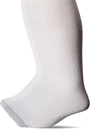 جوارب Hanes Men's FreshIQ Over The Calf Tube (عبوة من 12) in Saudi Arabia