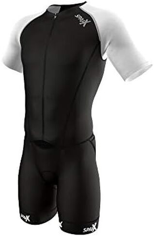 بدلة Sparx للرجال Elite Aerosuit Triathlon بدلة ثلاثية الأكمام للرجال بأكمام قصيرة in Kuwait