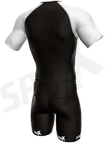 بدلة Sparx للرجال Elite Aerosuit Triathlon بدلة ثلاثية الأكمام للرجال بأكمام قصيرة in Kuwait