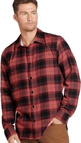 Jockey Men's Lifestyle Outdoors Long Sleeve Flannel Shirt in Saudi Arabia