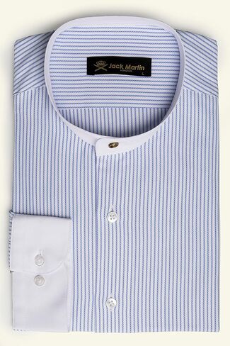 Band Collar Shirts for Men | Mens Long Sleeve Shirt | Mens Dress Shirts | Mens Shirts Casual Stylish | Button Up Shirt Men in Saudi Arabia