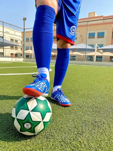 VEEGGARRI 2- PACK SOCCER SOCKS BUNDLE ( Blue + Black), One Size Tall, v-1 in Saudi Arabia