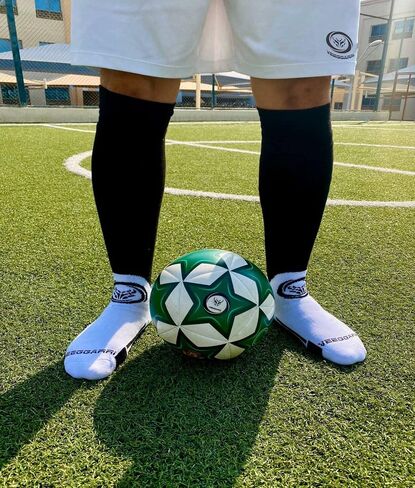 VEEGGARRI 2- PACK SOCCER SOCKS BUNDLE ( Blue + Black), One Size Tall, v-1 in Saudi Arabia