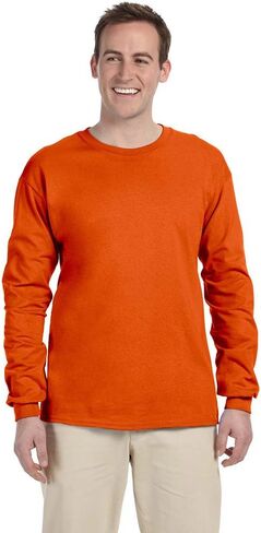 Gildan Men's G240 Ultra Cotton Long Sleeve T-Shirt in Saudi Arabia