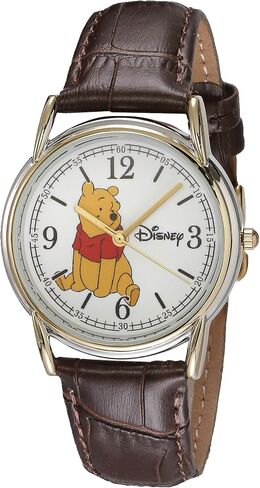 Disney Winnie the Pooh Adult Classic Cardiff Analog Quartz Leather Strap Watch in Saudi Arabia