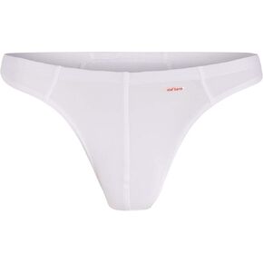Olaf Benz Mens Mini String RED0965 Underwear White Medium in Saudi Arabia