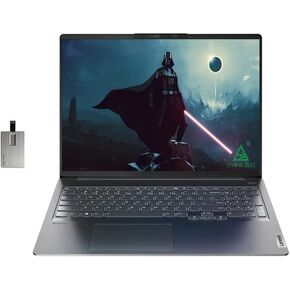 LENOVO 2022 Ideapad 5i Pro 16" 2.5K QHD IPS Display (2560 x 1440) Laptop, Intel 11th Core i5-11300H, 8GB RAM, 1TB PCIe SSD, NVIDIA GeForce MX450, Backlit Keyboard, Win 11, Gray, 32GB USB Card in Kuwait