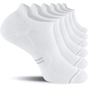 CS CELERSPORT 6 Pack Men's Running Ankle Socks with Cushion, Low Cut Athletic Sport Tab Socks in Saudi Arabia