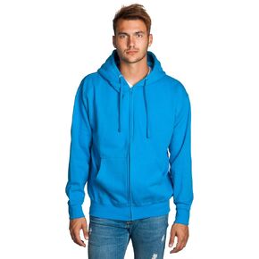 Men's Full Zip Up Ultimate Heavyweight Fleece Hoodie in Saudi Arabia