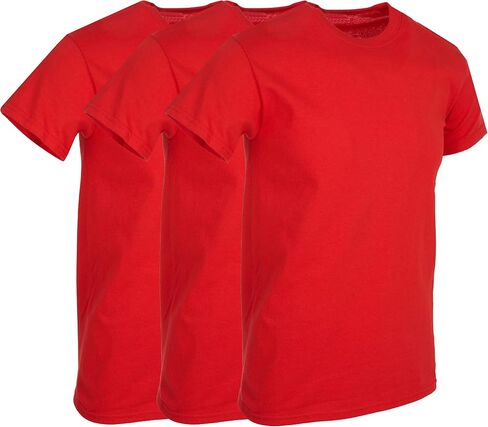 BILLIONHATS 6 Pack Men's Solid Colors Cotton T-Shirts Short Sleeve Lightweight Tees, Bulk in Saudi Arabia