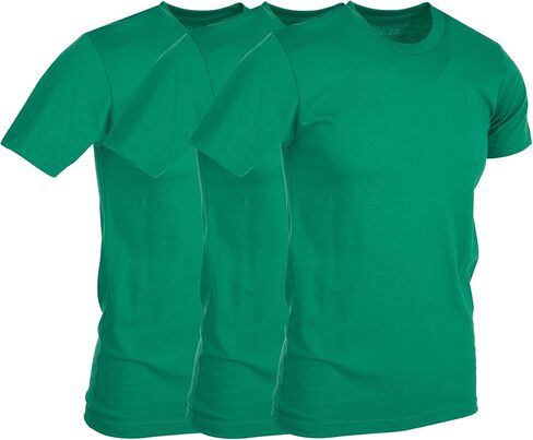 BILLIONHATS 6 Pack Men's Solid Colors Cotton T-Shirts Short Sleeve Lightweight Tees, Bulk in Saudi Arabia