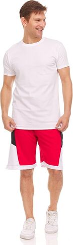 BILLIONHATS 6 Pack Men's Solid Colors Cotton T-Shirts Short Sleeve Lightweight Tees, Bulk in Saudi Arabia