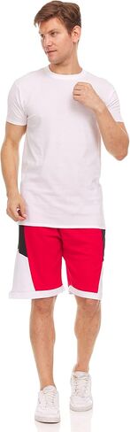 BILLIONHATS 6 Pack Men's Solid Colors Cotton T-Shirts Short Sleeve Lightweight Tees, Bulk in Saudi Arabia