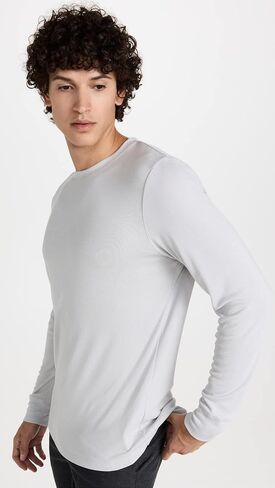 Theory Men's Anemone Long Sleeve Essential Tee in Saudi Arabia