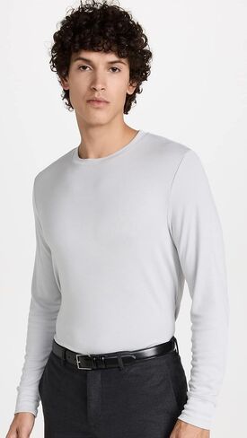 Theory Men's Anemone Long Sleeve Essential Tee in Saudi Arabia