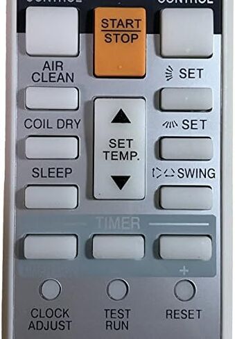 Replacement for Friedrich Air Conditioner Remote Control Model Number AR-RAE1U Works for M09YG M12YG MW09Y3G MW09Y3H MW12Y3G MW12Y3H in Saudi Arabia