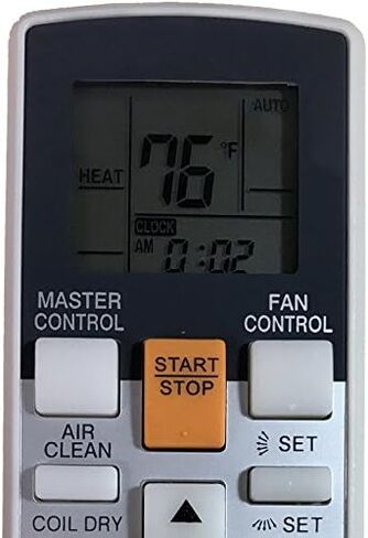 Replacement for Friedrich Air Conditioner Remote Control Model Number AR-RAE1U Works for M09YG M12YG MW09Y3G MW09Y3H MW12Y3G MW12Y3H in Saudi Arabia