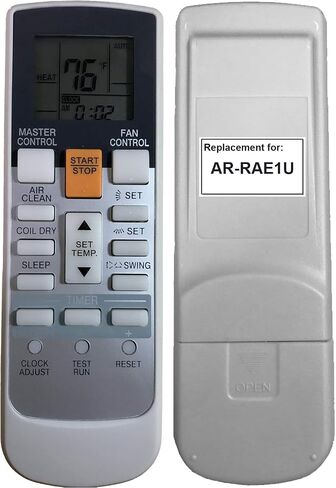 Replacement for Friedrich Air Conditioner Remote Control Model Number AR-RAE1U Works for M09YG M12YG MW09Y3G MW09Y3H MW12Y3G MW12Y3H in Saudi Arabia