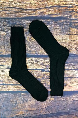 مجموعة من 6 جوارب رفيعة للرجال مصنوعة من القطن بنسبة 100% وخفيفة الوزن ومسامية ومضلعة in Kuwait