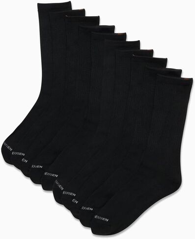 Van Heusen Men's Athletic Socks - Cushioned Crew Socks (10 Pack) in Saudi Arabia