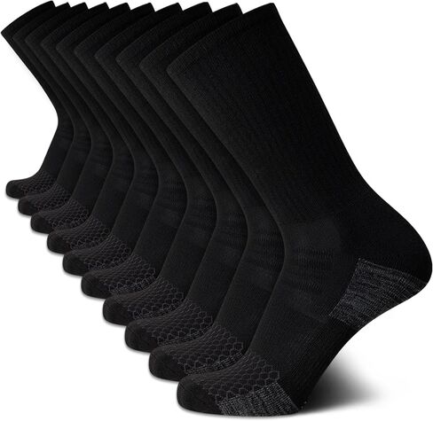 Van Heusen Men's Athletic Socks - Cushioned Crew Socks (10 Pack) in Saudi Arabia