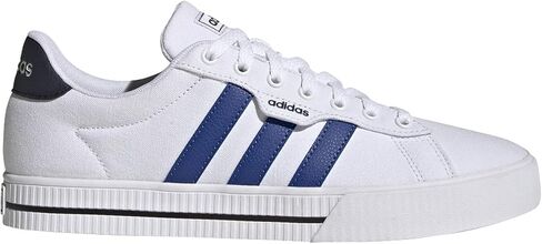 adidas Daily 3.0 Mens Skateboarding Shoes in Blue and White in Saudi Arabia