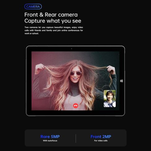 تابلت ويندوز 11 من اول كيوب بشاشة لمس 2 في 1 قابلة للفصل، انتل سيليرون N4120، ذاكرة RAM 8GB، SSD 128GB، 10.5 انش FHD IPS 1920x1280، واي فاي 2.4G+5G، بلوتوث، نوع C، HDMI in Kuwait