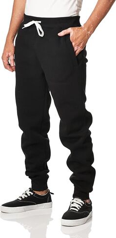 Southpole Men's Basic Active Fleece Jogger Pants-Regular and Big & Tall Sizes in Kuwait