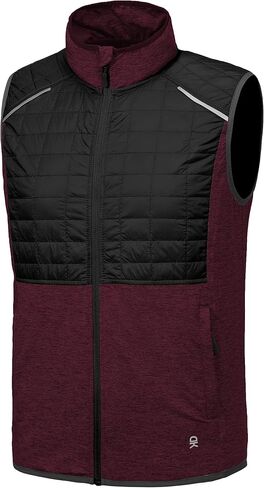 Little Donkey Andy Men's Lightweight Golf Vest Warm Outdoor Sleeveless Jacket for Hiking Travel Running Casual in Saudi Arabia