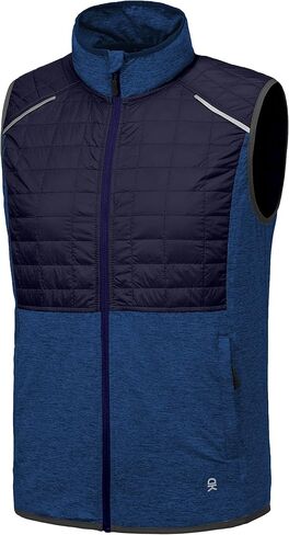 Little Donkey Andy Men's Lightweight Golf Vest Warm Outdoor Sleeveless Jacket for Hiking Travel Running Casual in Kuwait