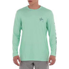 Guy Harvey Men’s Long Sleeve Performance Shirt with 50+ UPF Sun Protection in Saudi Arabia
