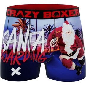 سراويل داخلية بوكسر CRAZY BOXER Holidays X1 in Kuwait
