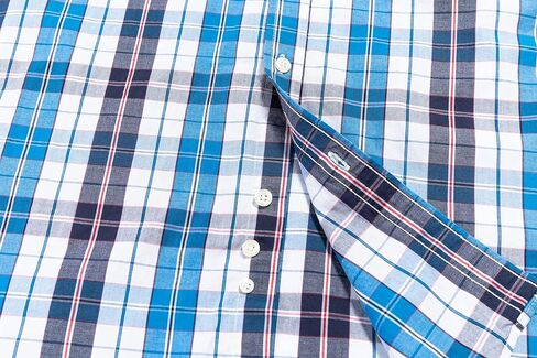 قمصان مزدوجة كبيرة وطويلة للرجال بأكمام طويلة وأزرار سفلية من مقاس XL(T) إلى 6XL (T) قطن in Kuwait