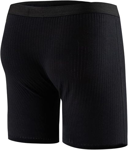 LIUYIJJ，Men's Trunks Underwear Cotton soft Boxer Briefs Short Leg Comfortable health Underpants 6 Pack in Saudi Arabia