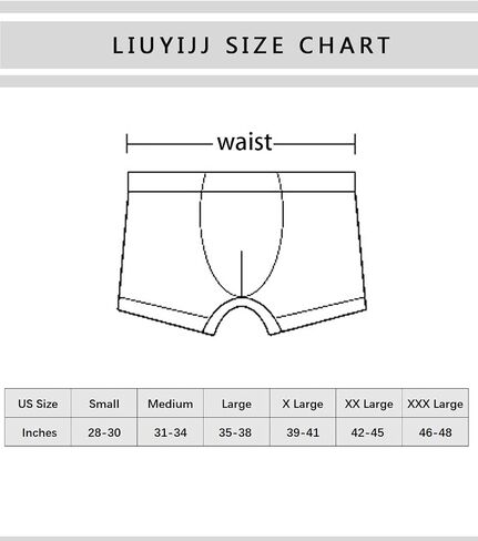 LIUYIJJ，Men's Trunks Underwear Cotton soft Boxer Briefs Short Leg Comfortable health Underpants 6 Pack in Saudi Arabia
