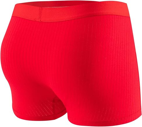 LIUYIJJ，Men's Trunks Underwear Cotton soft Boxer Briefs Short Leg Comfortable health Underpants 6 Pack in Saudi Arabia