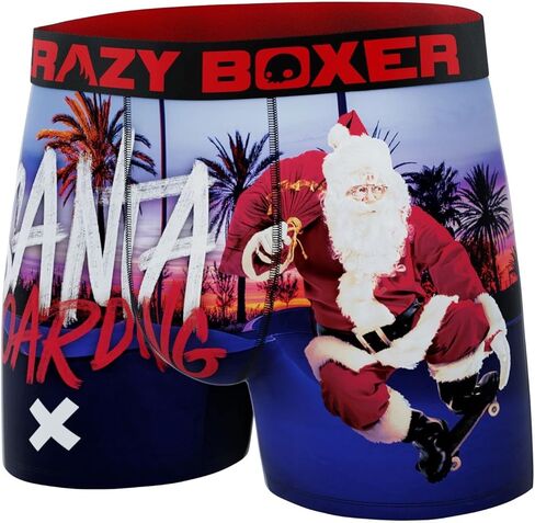 سراويل داخلية بوكسر CRAZY BOXER Holidays X1 in Kuwait