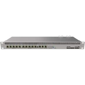 MikroTik RouterBOARD RB1100AHx4 Dude 13-Port Gigabit Router Dude Edition - 1U Rackmount - 60GB M.2 Drive in Saudi Arabia