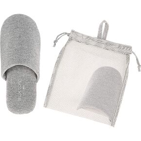 BUXTON Cozy Lightweight and Memory foam Indoor Slippers for Womens and Mens(unisex), Foldable Slippers with Mesh bag-For Home,Travel,Spa and Hotel in Saudi Arabia