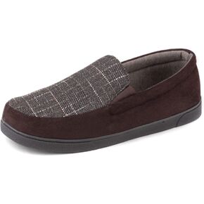 Zizor Men's Lightweight House Slipper with Memory Foam, Cozy Closed Back Bedroom Slipper for Indoor Outdoor, Gift for Father/Dad in Kuwait