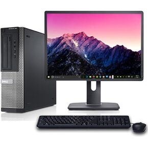 Dell Optiplex 390 Desktop Computer i3 3.2GHz 4GB RAM 500GB HD Windows 10 Home w/19 LCD Bundle-WiFi Adapter, Keyboard and Mouse in Saudi Arabia