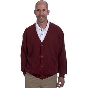 Alpaca Golf - Men's Button Down Golf Cardigan Sweater with Pockets - 100% Alpaca Wool in Saudi Arabia