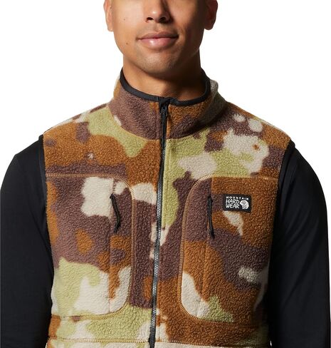 Mountain Hardwear Men's HiCamp Fleece Vest for Hiking, Travel, Backpacking, and Everyday Wear in Saudi Arabia